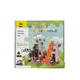 KLOCKI MAGNETIC 128PCS