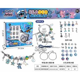 ZESTAW DO BRANSOLETKA STITCH
