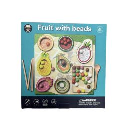 ZABAWKA FRUIT WITH BEADS