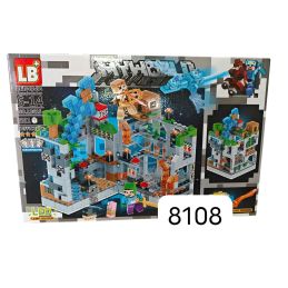 KLOCKI MINECRAFT LED
